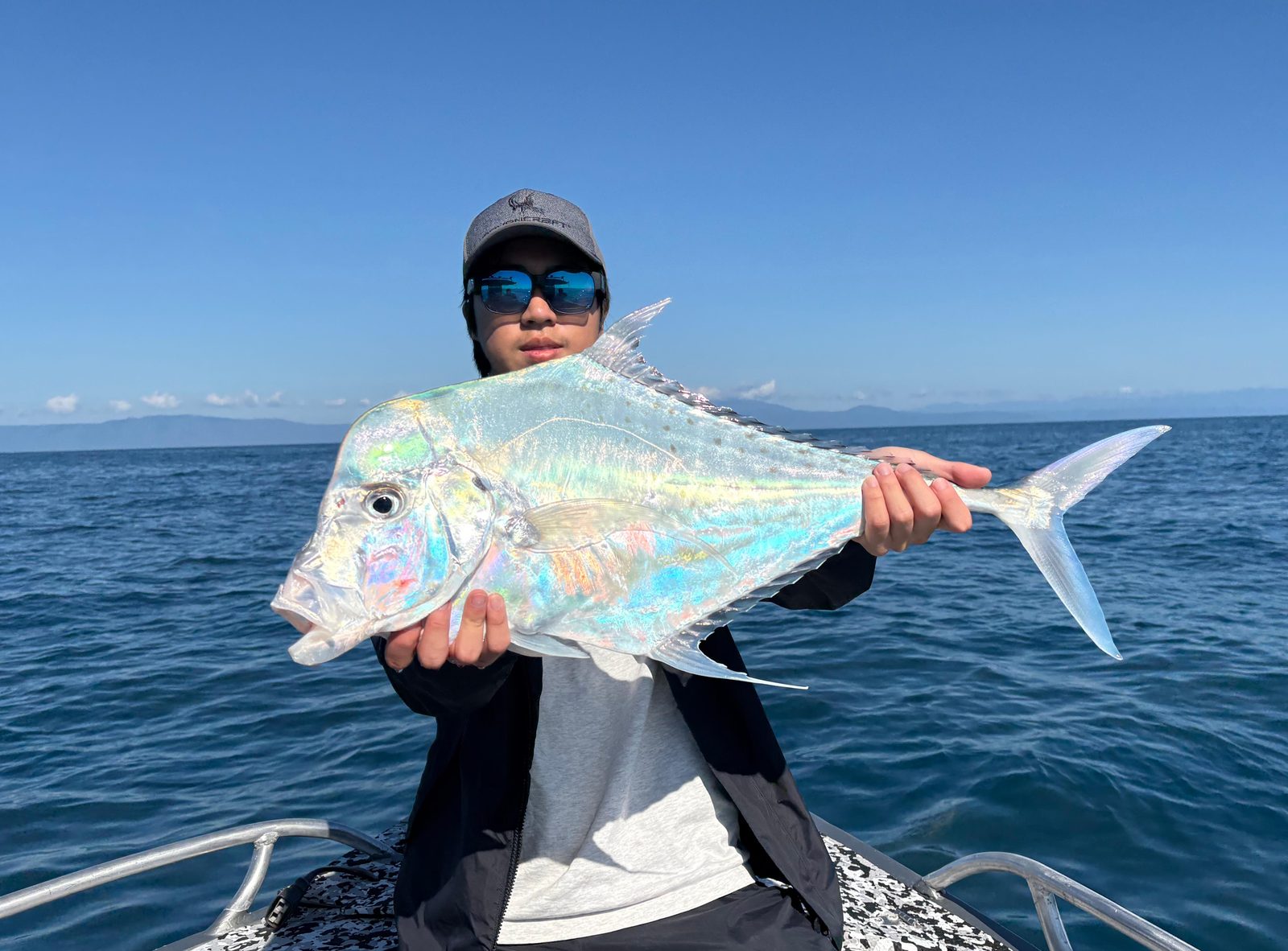A diamond trevally