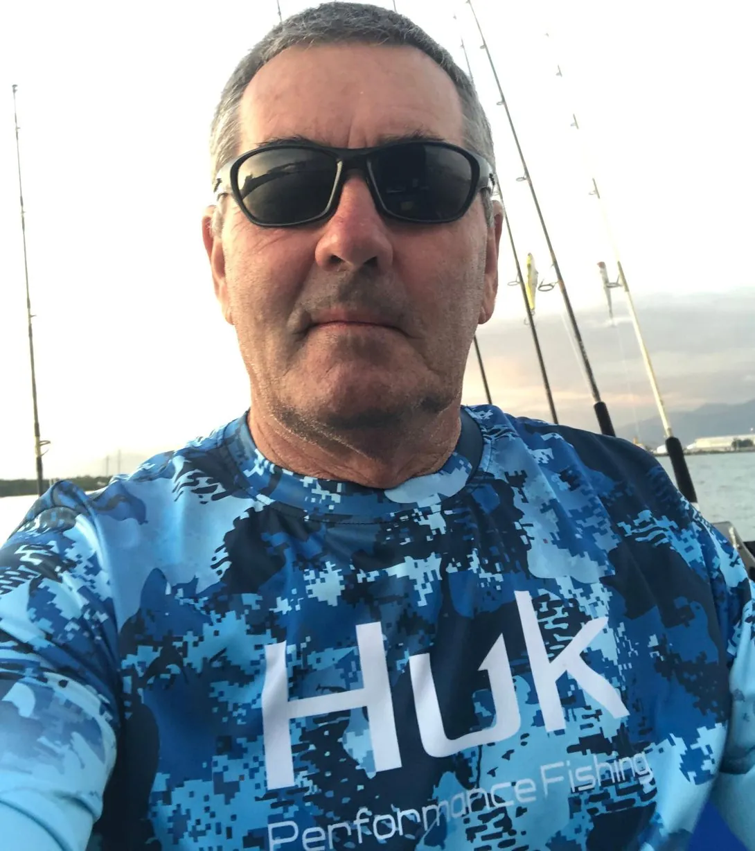 Kerry Bailey, your guide, aboard the boat